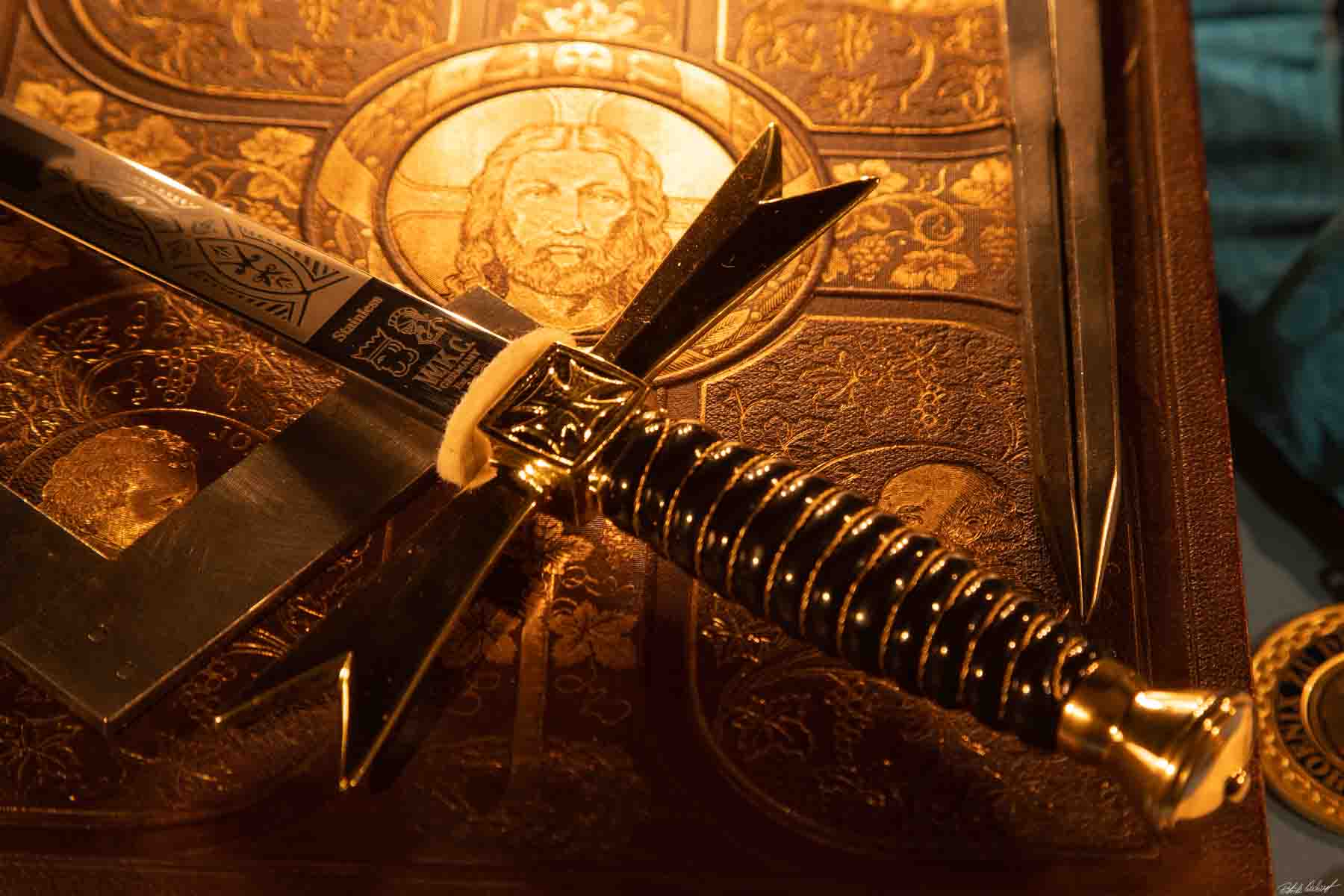 Phoenix zu den Drei Lichtern 141 Freimaurer werden, Schwert der Freimaurerloge Phoenix zu den Drei Lichtern in Kamen